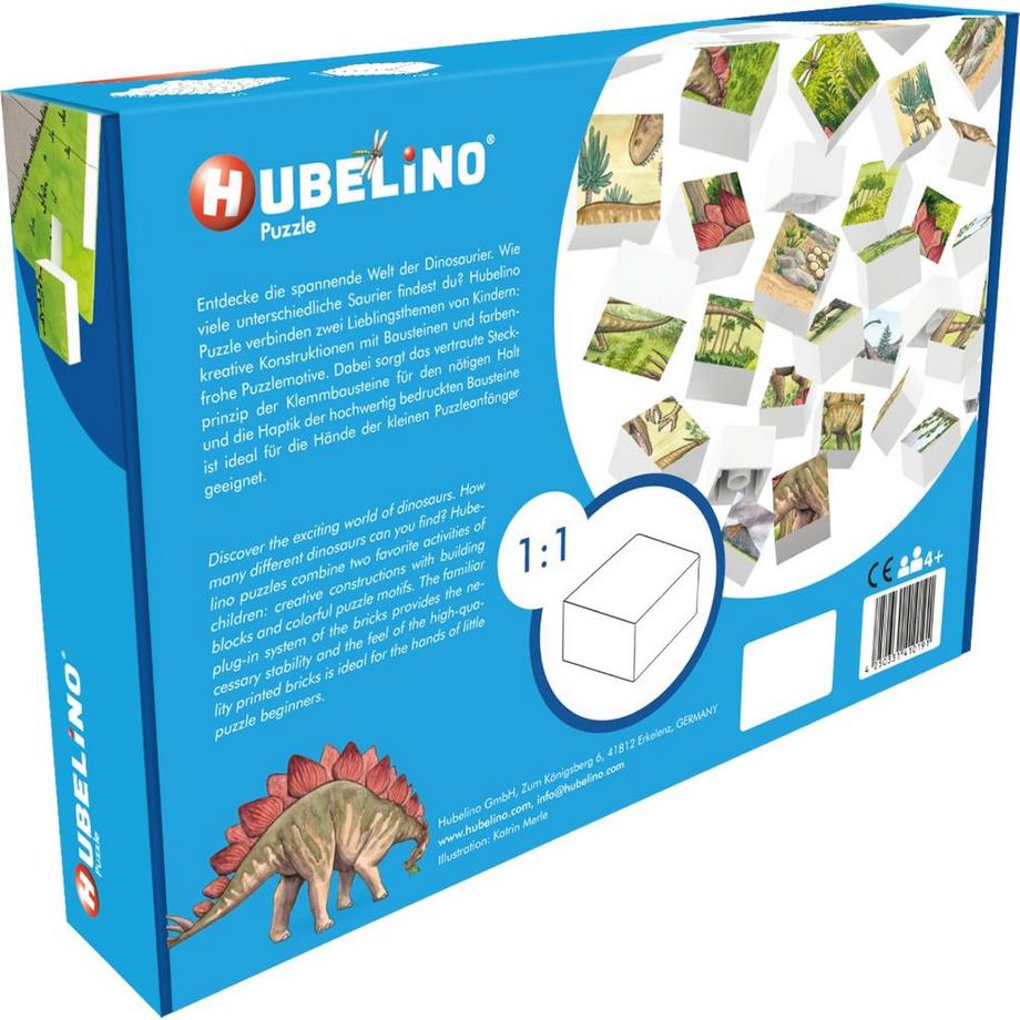 HUBELiNO  Puzzle Welt der Dinosaurier (35Teile) 