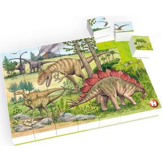 HUBELiNO  Puzzle Welt der Dinosaurier (35Teile) 