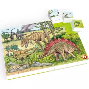 Puzzle Welt der Dinosaurier (35Teile)