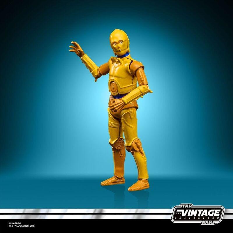 Hasbro  Star Wars Star Wars Droids C3-PO figura vintage 10 cm 