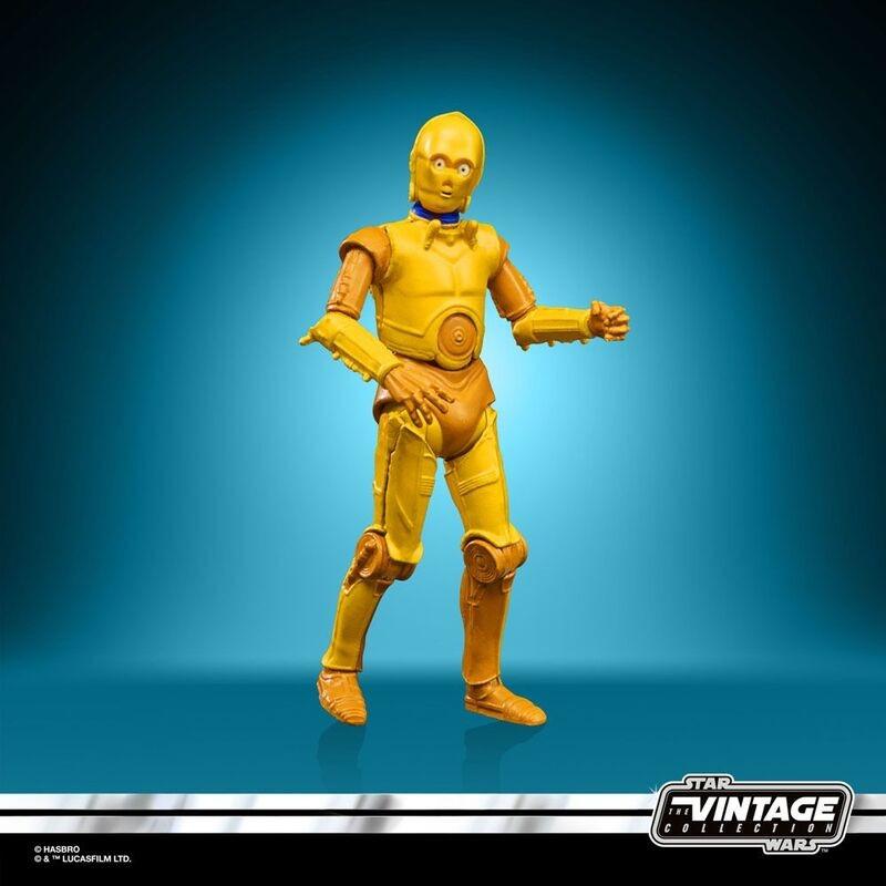 Hasbro  Star Wars Star Wars Droids C3-PO figura vintage 10 cm 