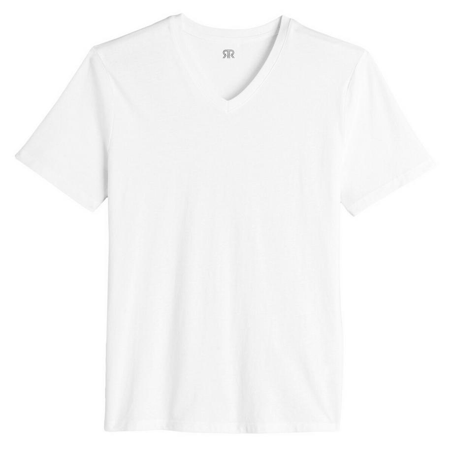 La Redoute Collections V-Ausschnitt Kurzarm T-Shirt  