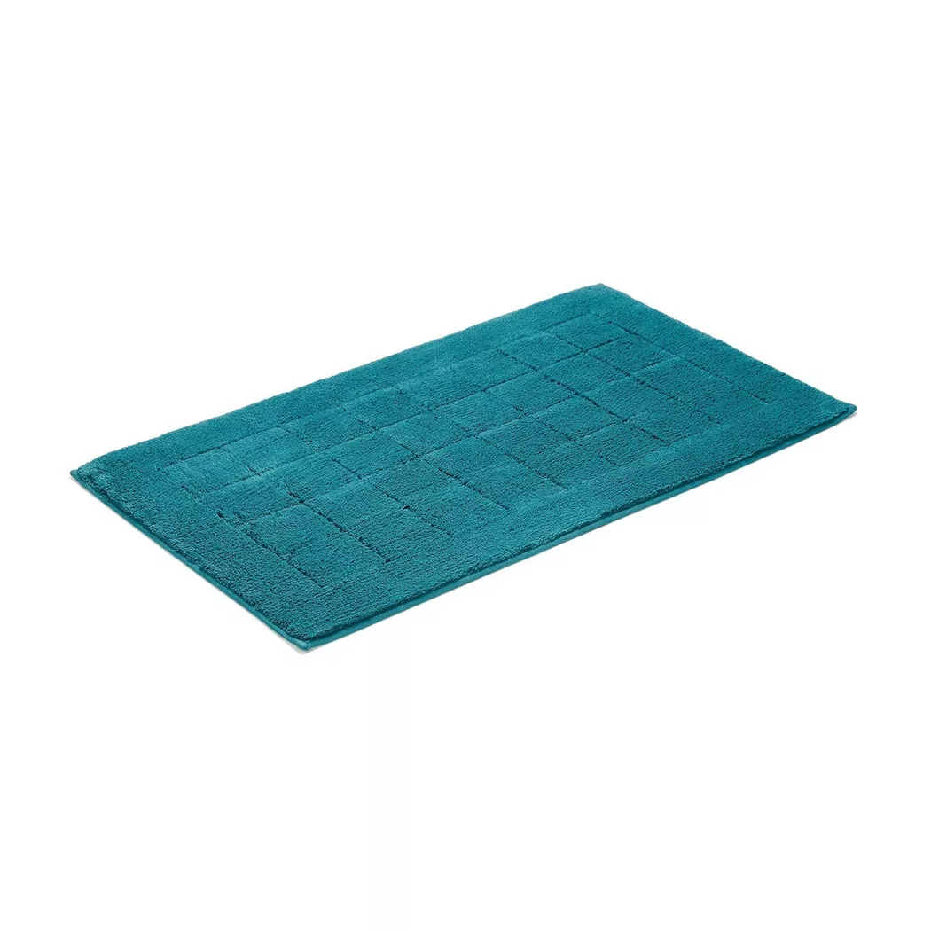 VOSSEN - Exclusive Badematte, 60x100cm, Dunkelgrün