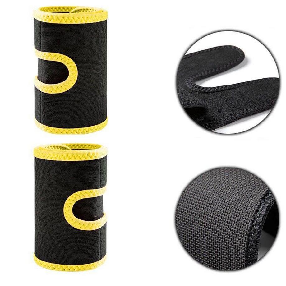 Northio Ceinture Bras Effet Sauna Jaune  