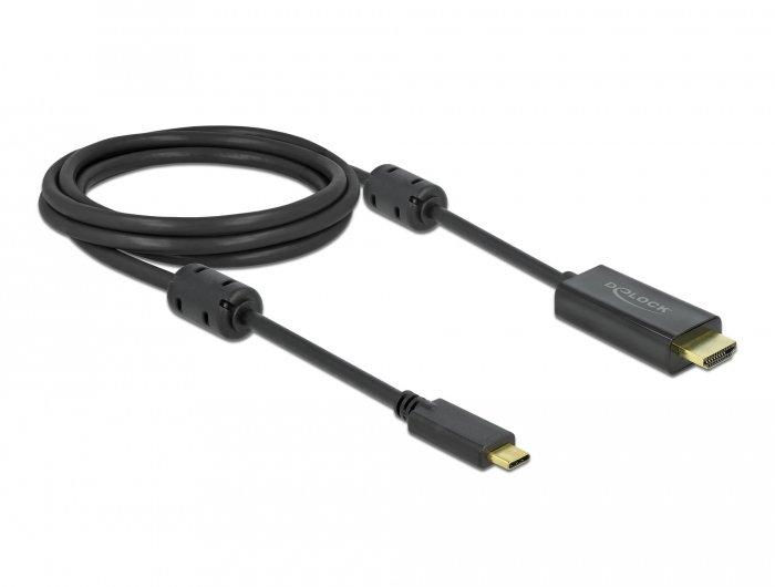 DeLock  DeLOCK Aktives USB Type-C zu HDMI Kabel (DP Alt Mode) 4K 60 Hz 2 m 