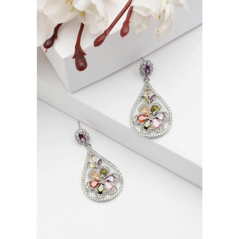 AVANT-GARDE PARIS  Diva Florale Tropfenohrringe 