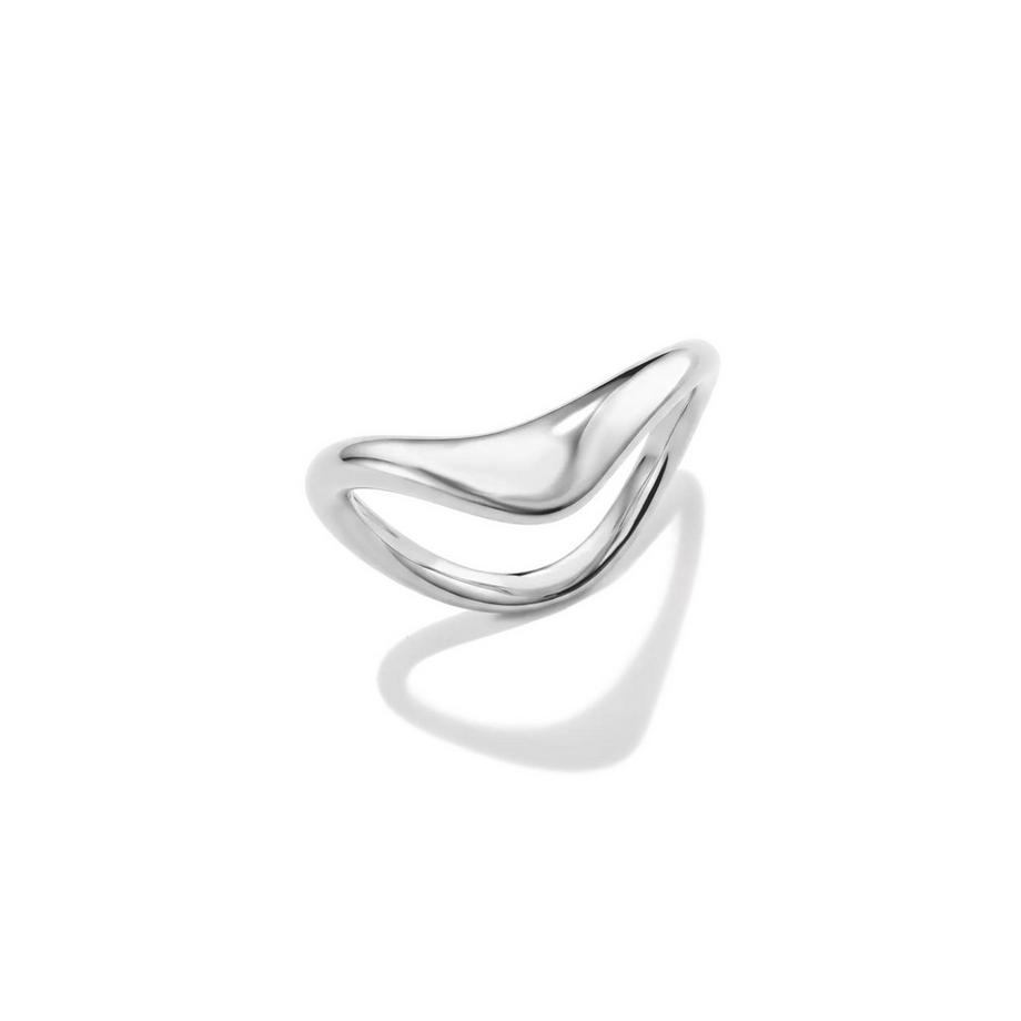 Thomas Sabo  Bague Courbée en  Sterling Recyclé 
