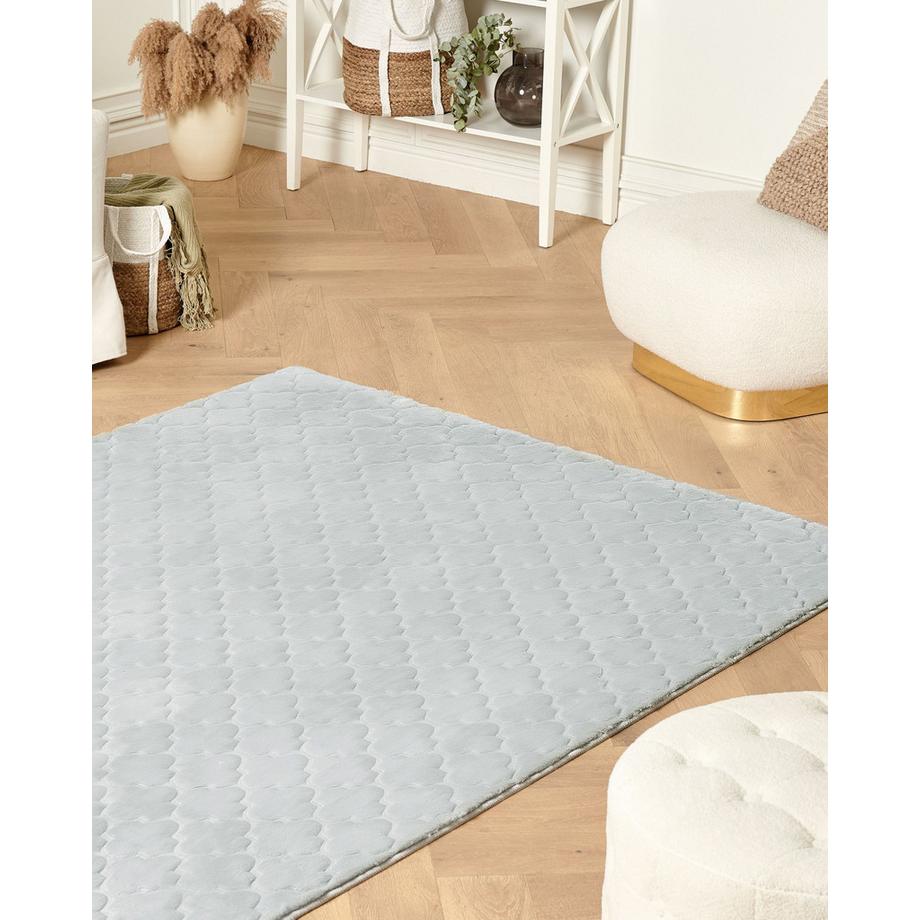 Beliani Kunstfellteppich aus Polyester  GHARO  