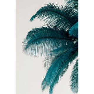 KARE Design Hängeleuchte Feather Palm rund 87  