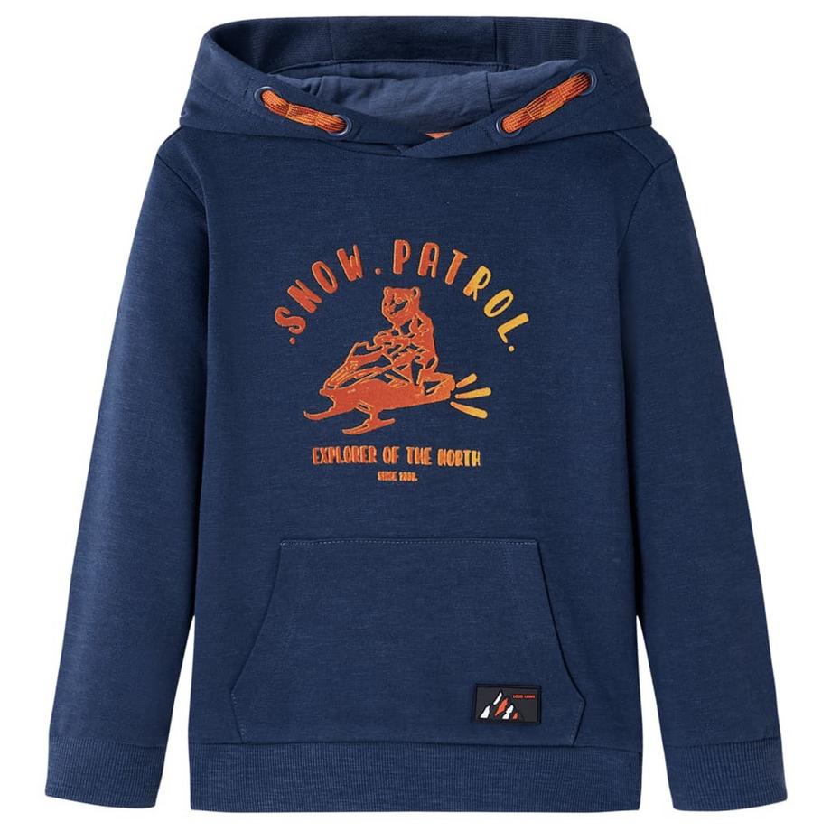 felpa con cappuccio per bambini Cotone