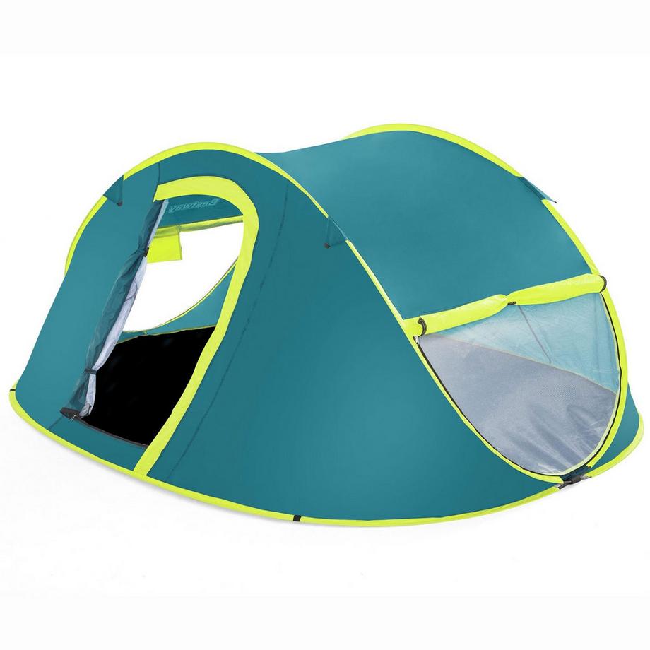 Tente familiale Coolmount 4 personnes 2,10 mx 2,40 m x 1,00 m