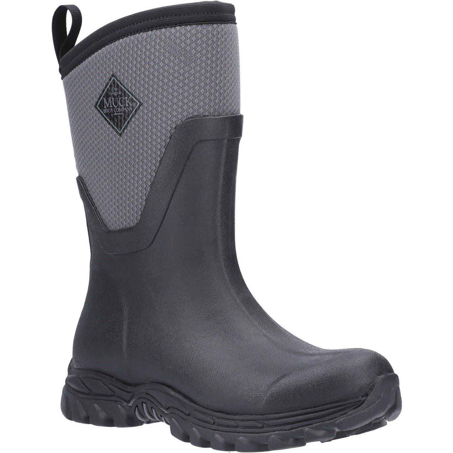 Image of Arctic Sport Mid Gummistielfel Damen Schwarz 39-40