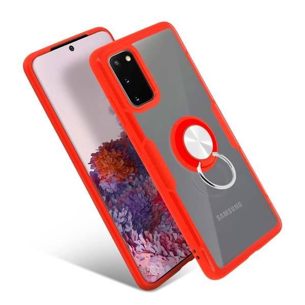 Avizar  Cover Galaxy S20 Supporto Rosso 