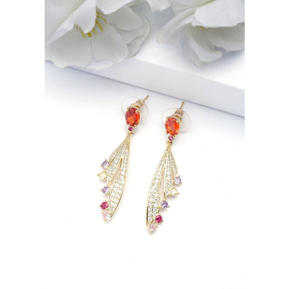 AVANT-GARDE PARIS  Feder-Tropfenohrringe 