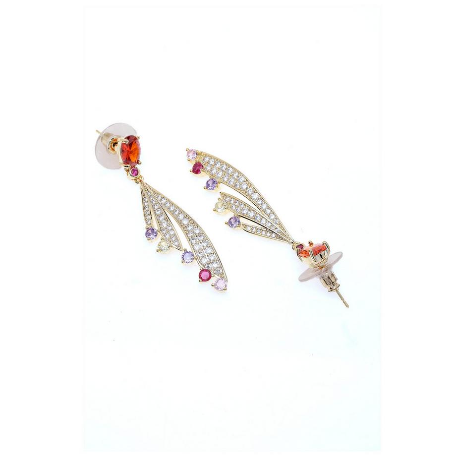 AVANT-GARDE PARIS  Feder-Tropfenohrringe 