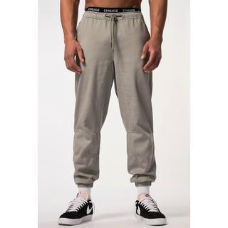 Sthuge  Pantaloni dalla vestibilità moderna con cintura elastica e tre tasche, disponibili fino alla tg. 8XL 