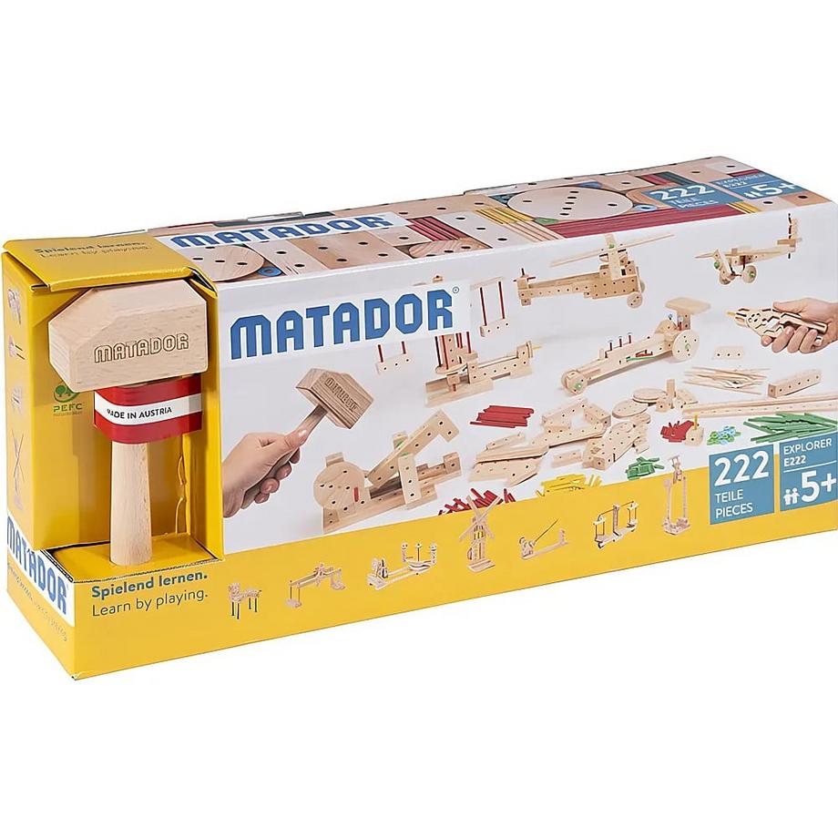 Matador  Explorer Baukasten E222 (222Teile) 