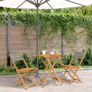 VidaXL Bistro set akazienholz  