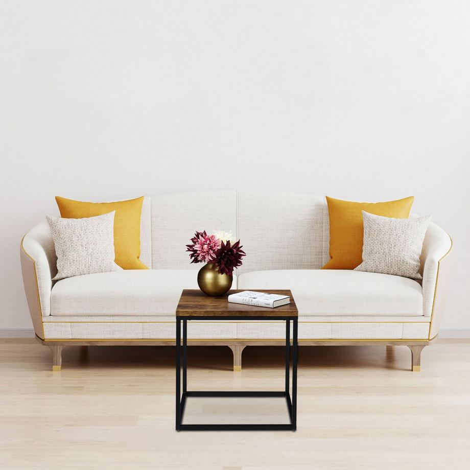 B2X Table d'appoint de style industriel  