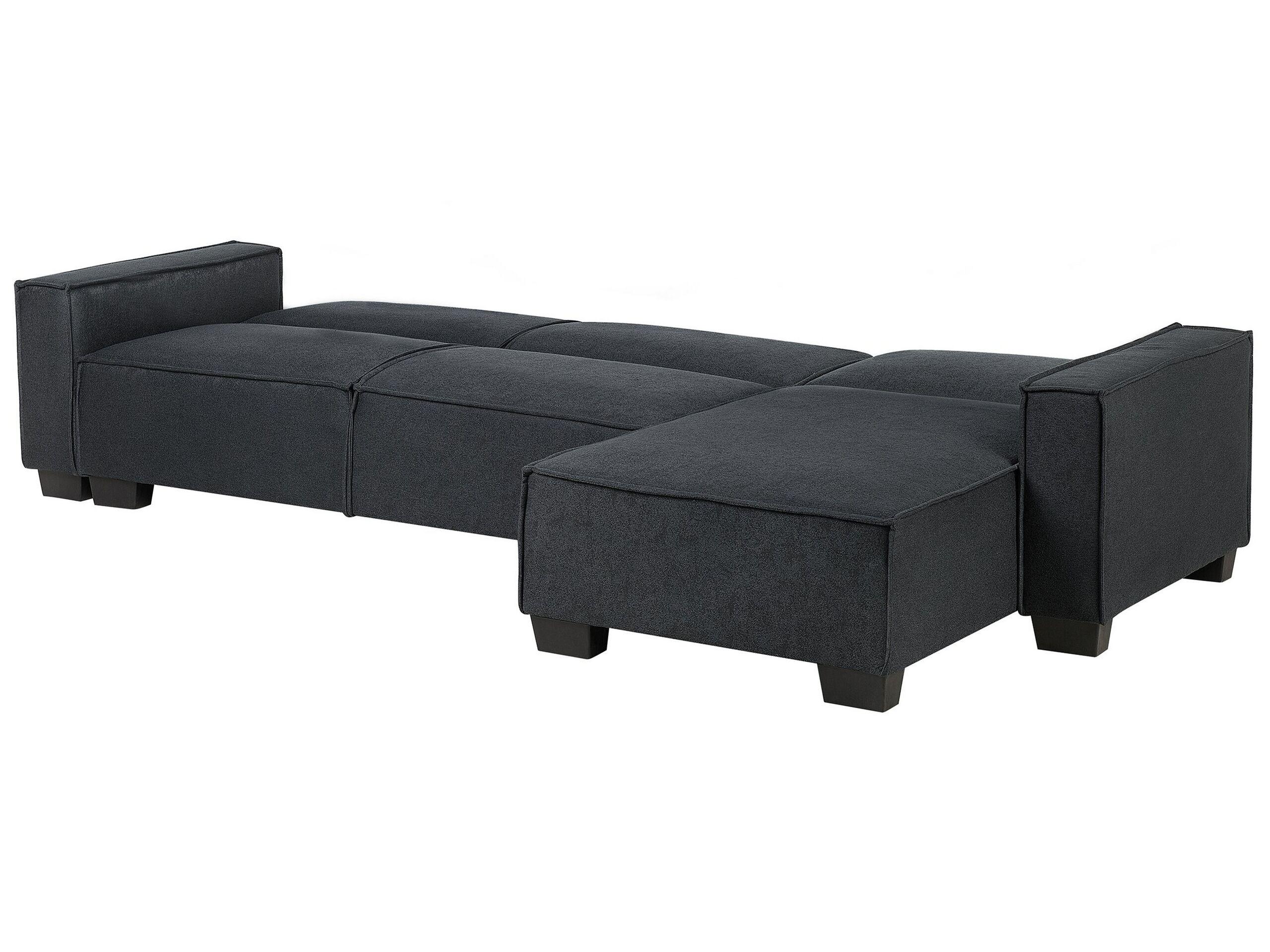 Beliani Ecksofa aus Polyester Skandinavisch ROMEDAL  