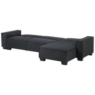 Beliani Ecksofa aus Polyester Skandinavisch ROMEDAL  