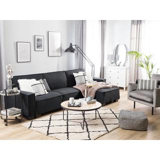 Beliani Ecksofa aus Polyester Skandinavisch ROMEDAL  