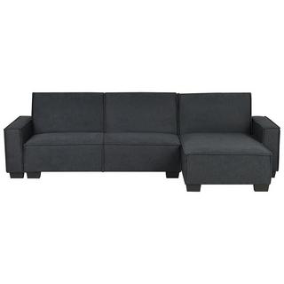 Beliani Ecksofa aus Polyester Skandinavisch ROMEDAL  