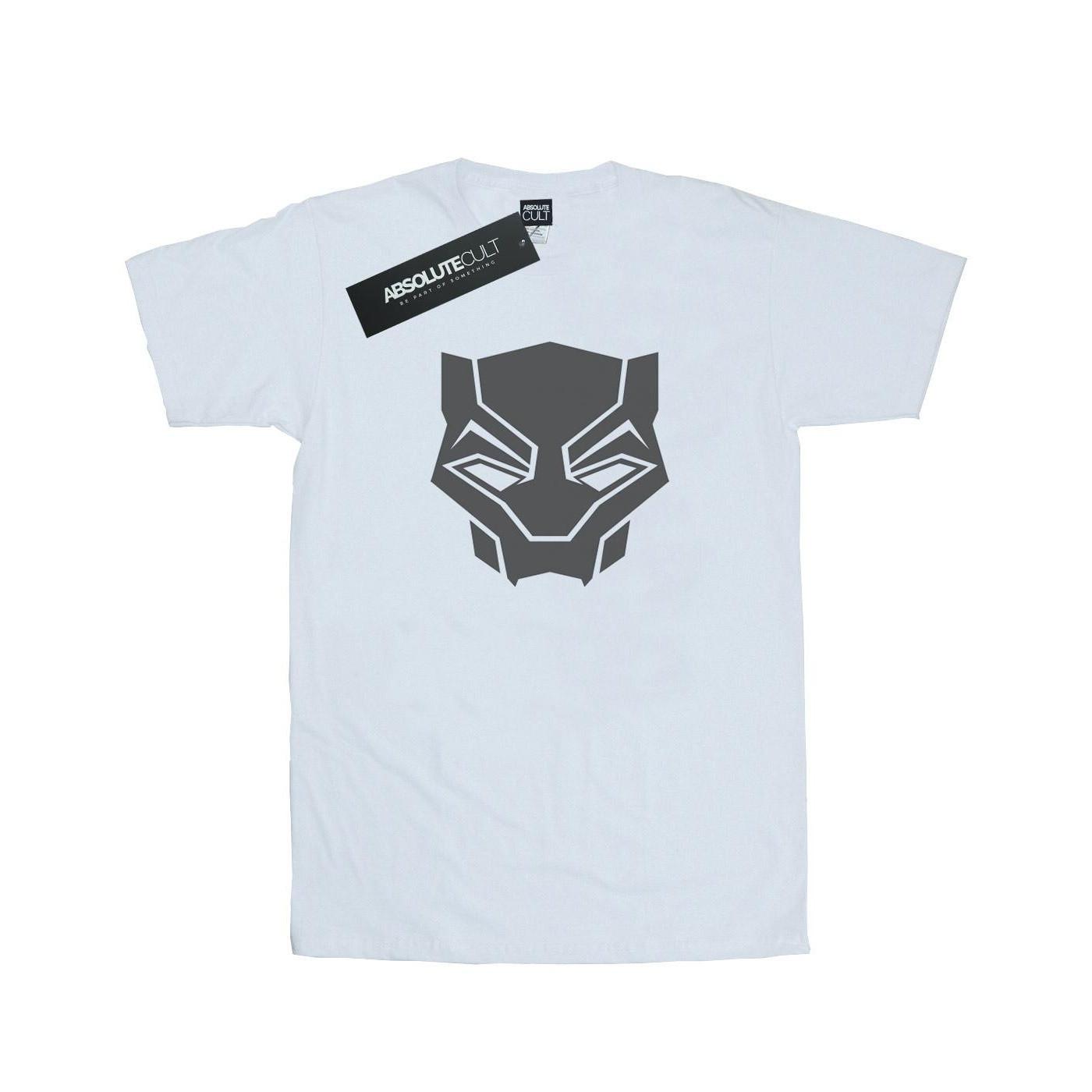 Image of Black Panther Black On Black Tshirt Damen Weiss XXL