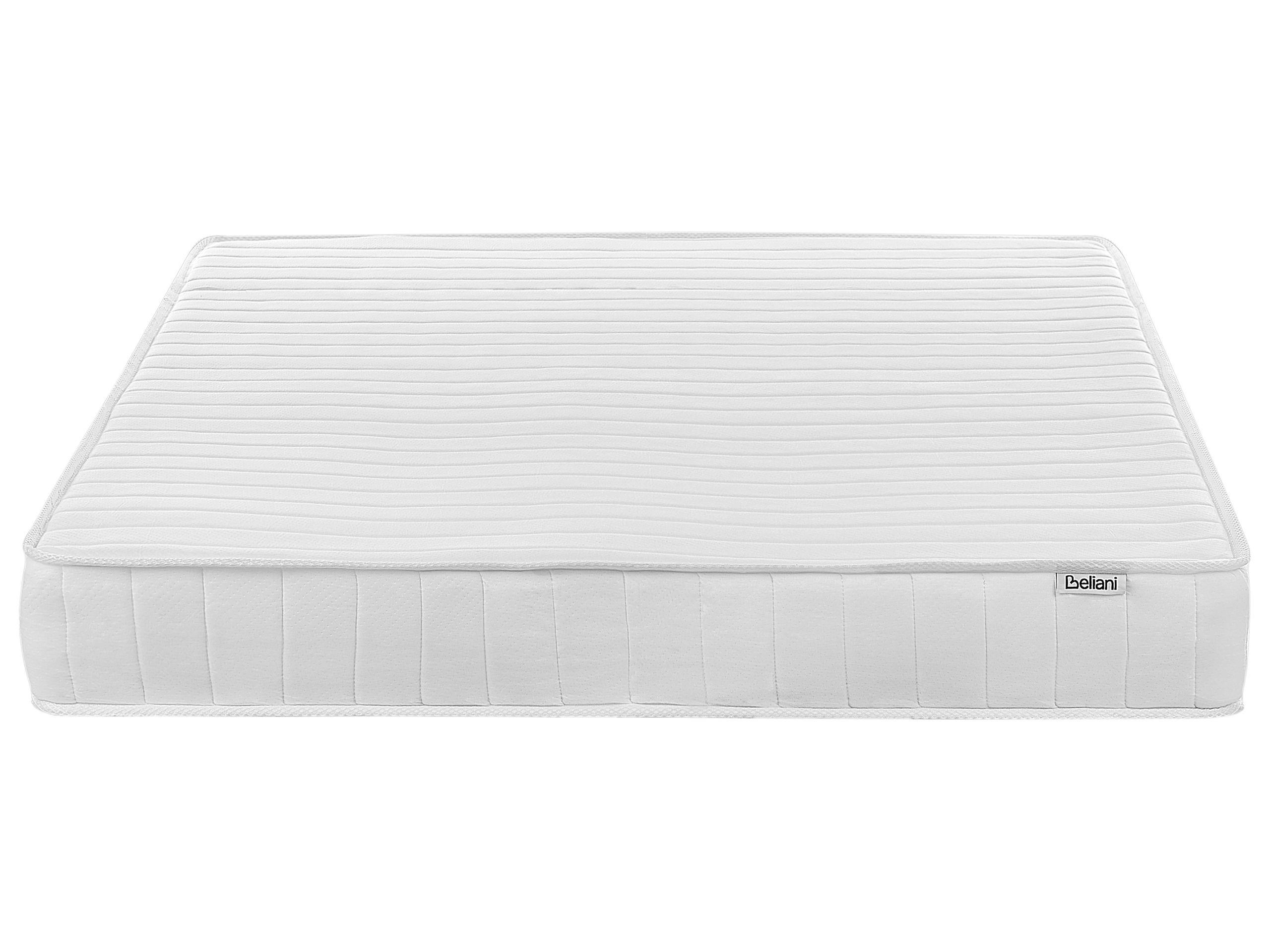 Beliani Matelas à ressorts ensachés en mousse à mémoire de forme en Ressorts ensachés DELIGHTFUL - Dur  