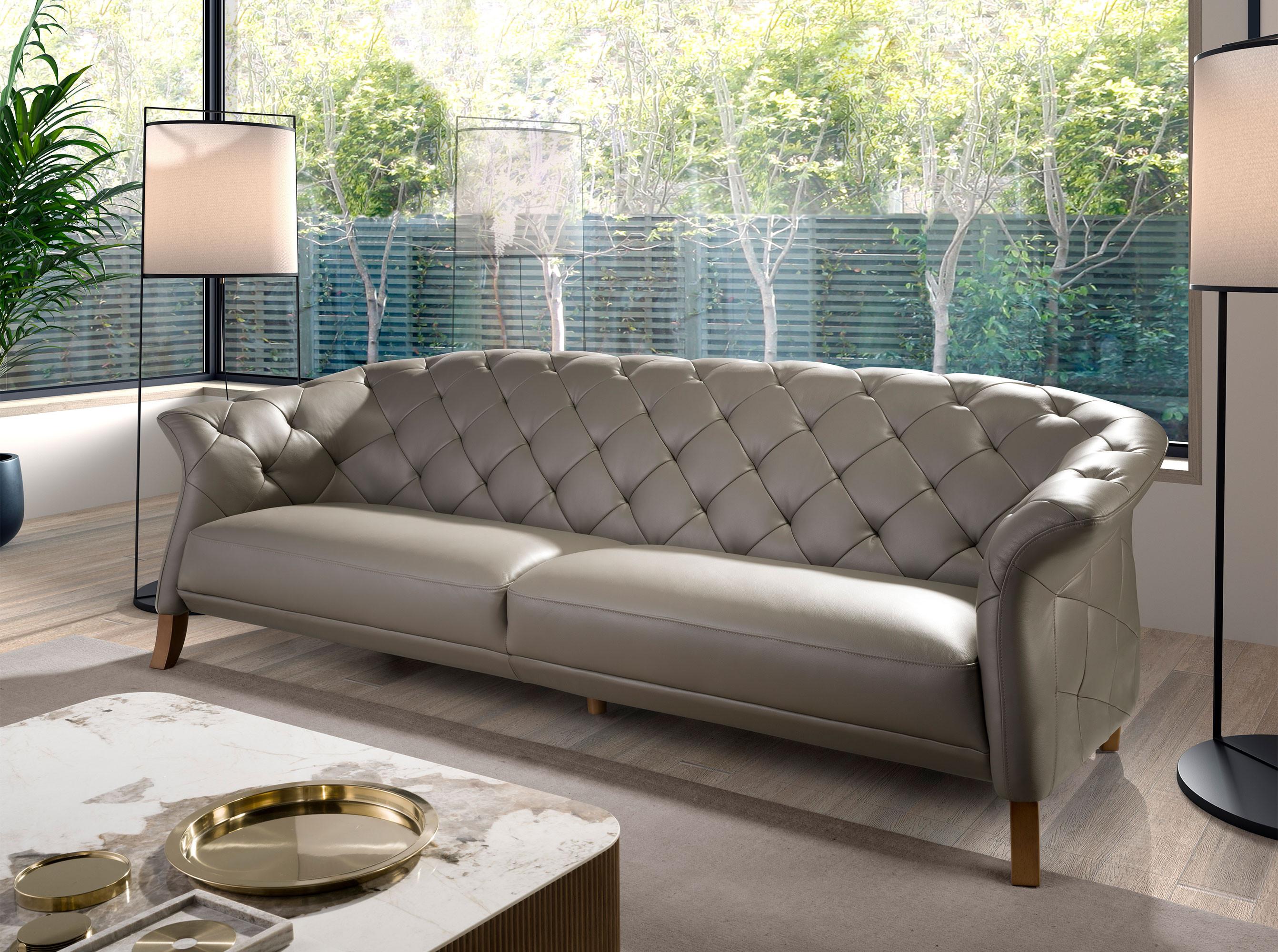 ANGEL CERDA Chester sofa 3 sitzer leder  