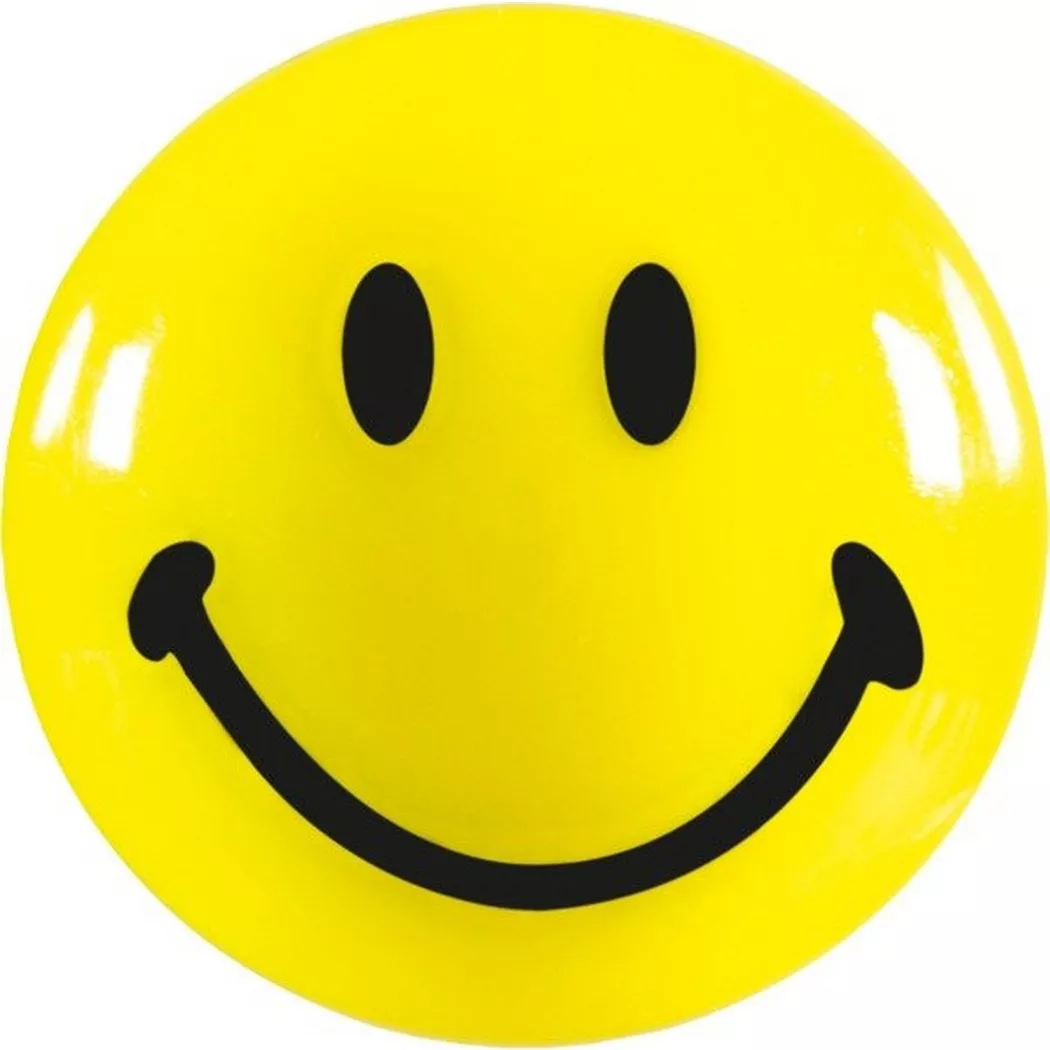 magnetoplan -  Smiley Magnete 20mm 8 Stk., Gelb Bunt