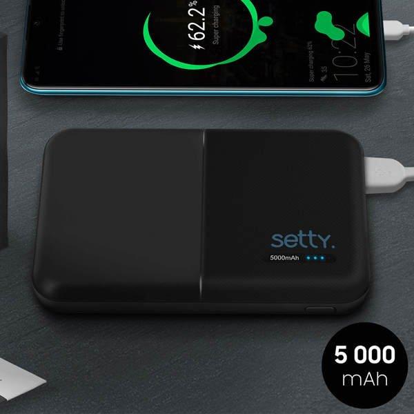 Avizar  Powerbank 5000 mAh Setty 