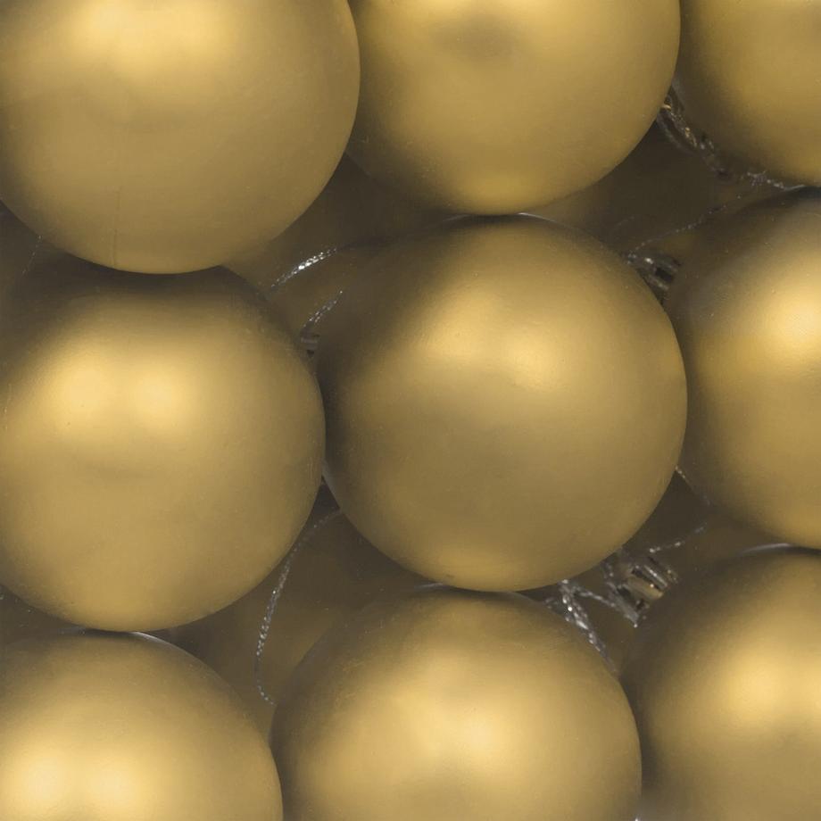 Northix Set di palline di Natale opache  
