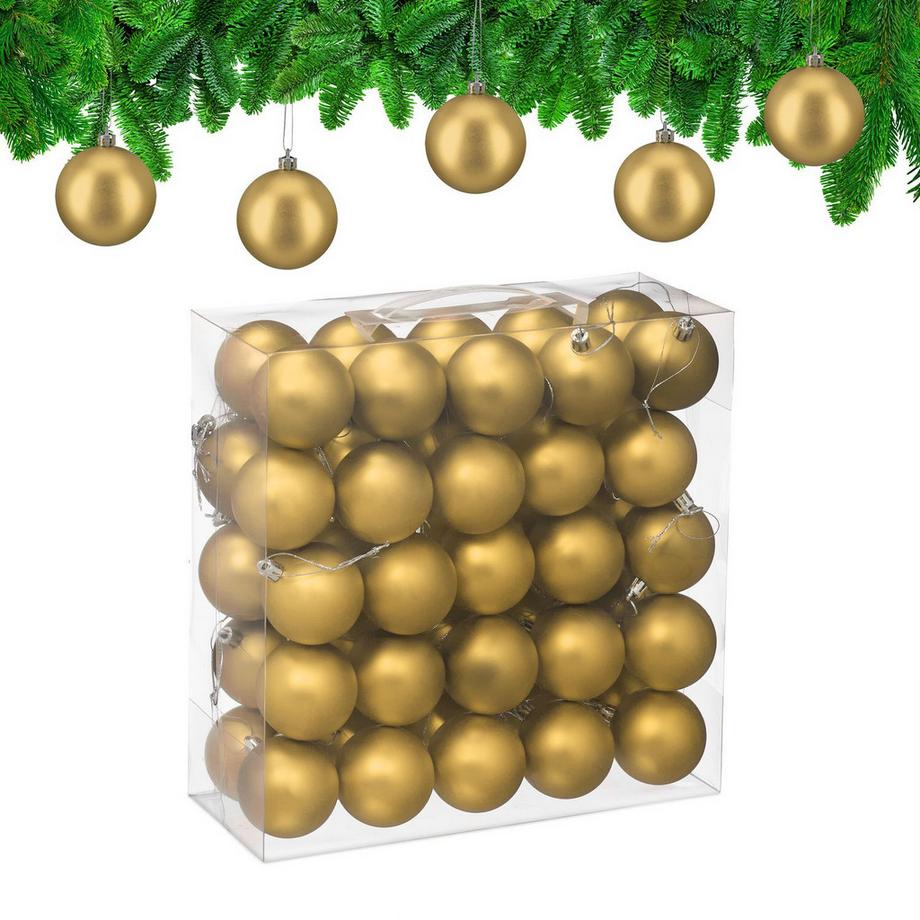 Set di palline di Natale opache