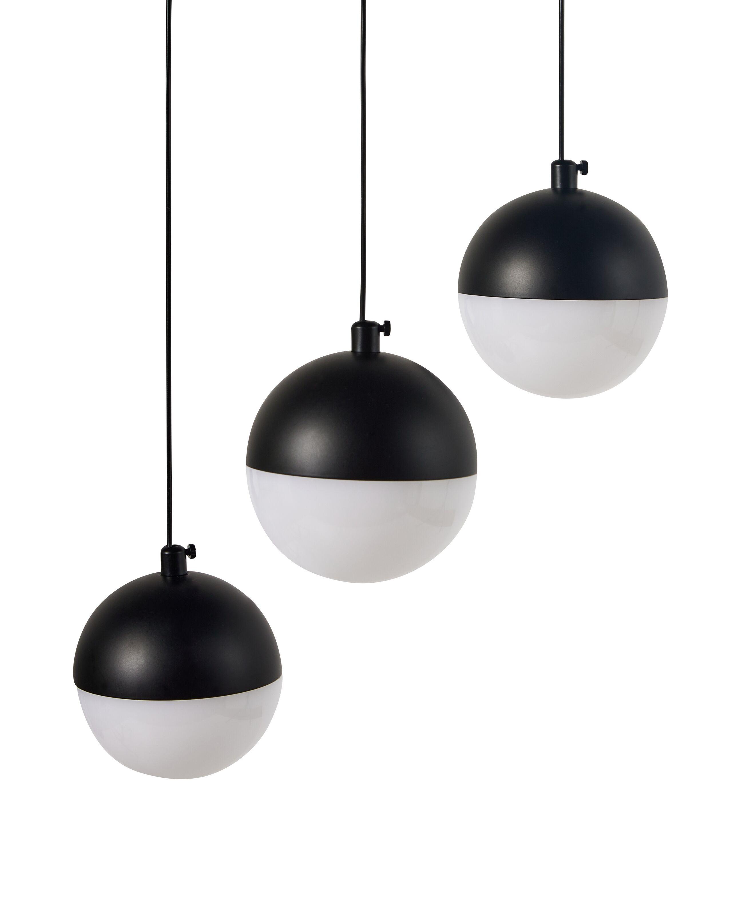 Beliani Lampe suspension en Aluminium Moderne ANKOBRA  