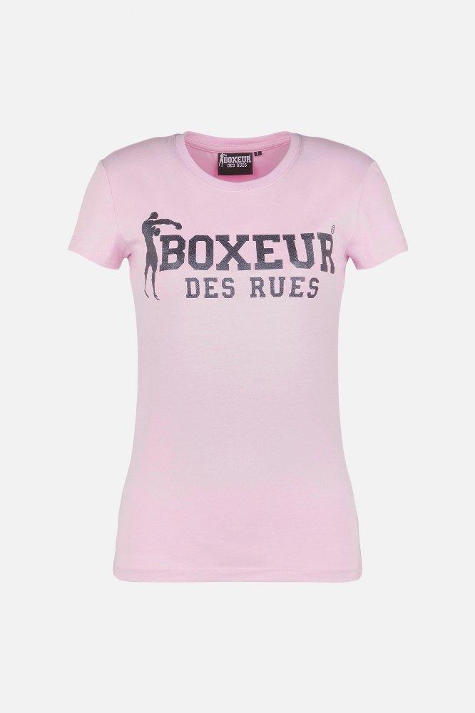 BOXEUR DES RUES  T-shirt avec logo sur le devant 