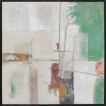 Gerahmtes Bild Dust 120x120