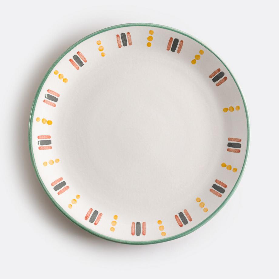 La Redoute Intérieurs Set Baldia aus 4 flachen Tellern  