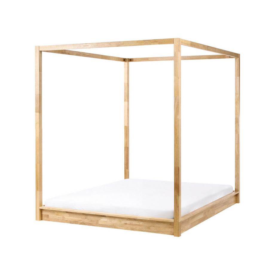 Lit à baldaquin en Bois d'hévéa  HERLIERE