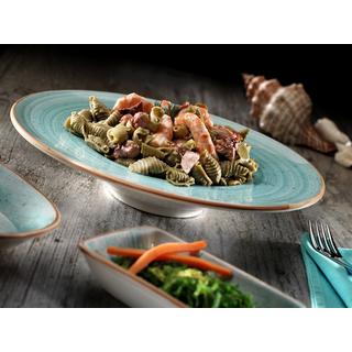 Bonna Pasta Teller - Aqua -  Porzellan  - 2er Set  