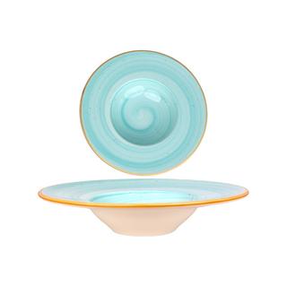 Bonna Pasta Teller - Aqua -  Porzellan  - 2er Set  