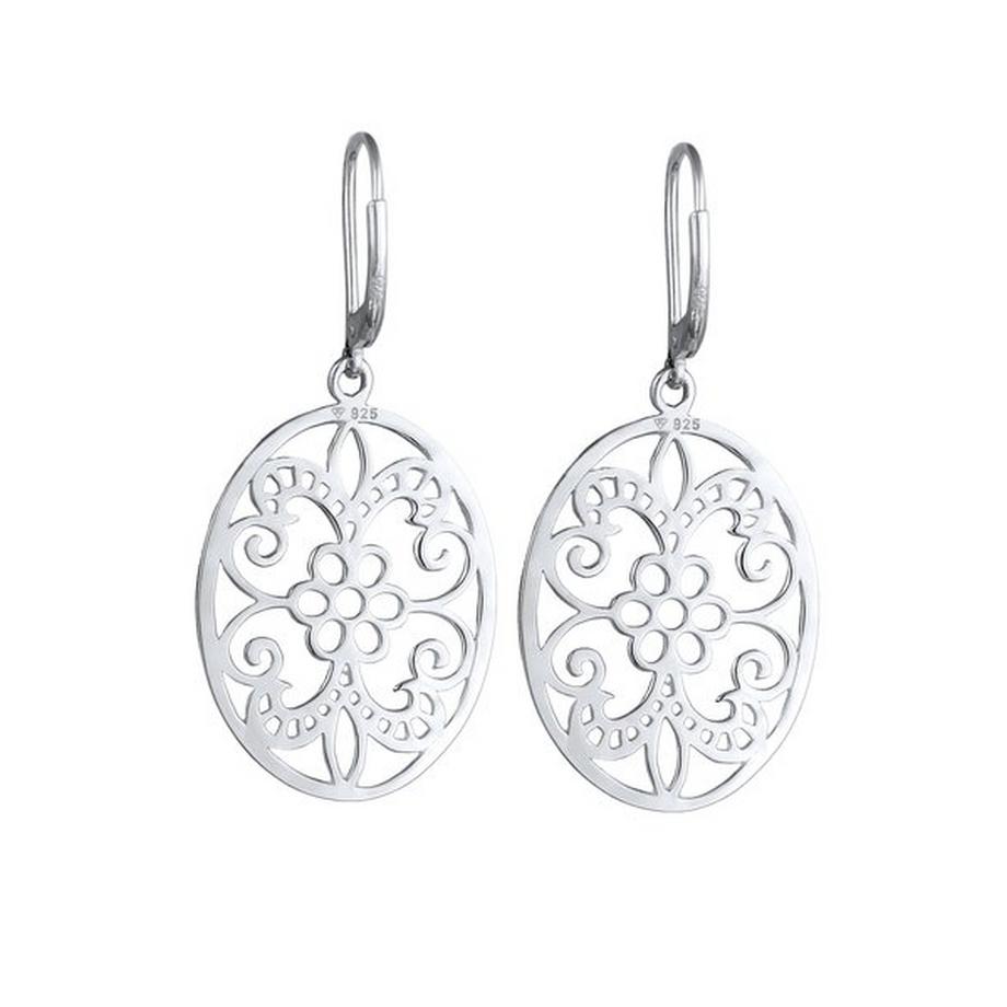 Elli  Boucles d'Oreilles Ornement Floral 