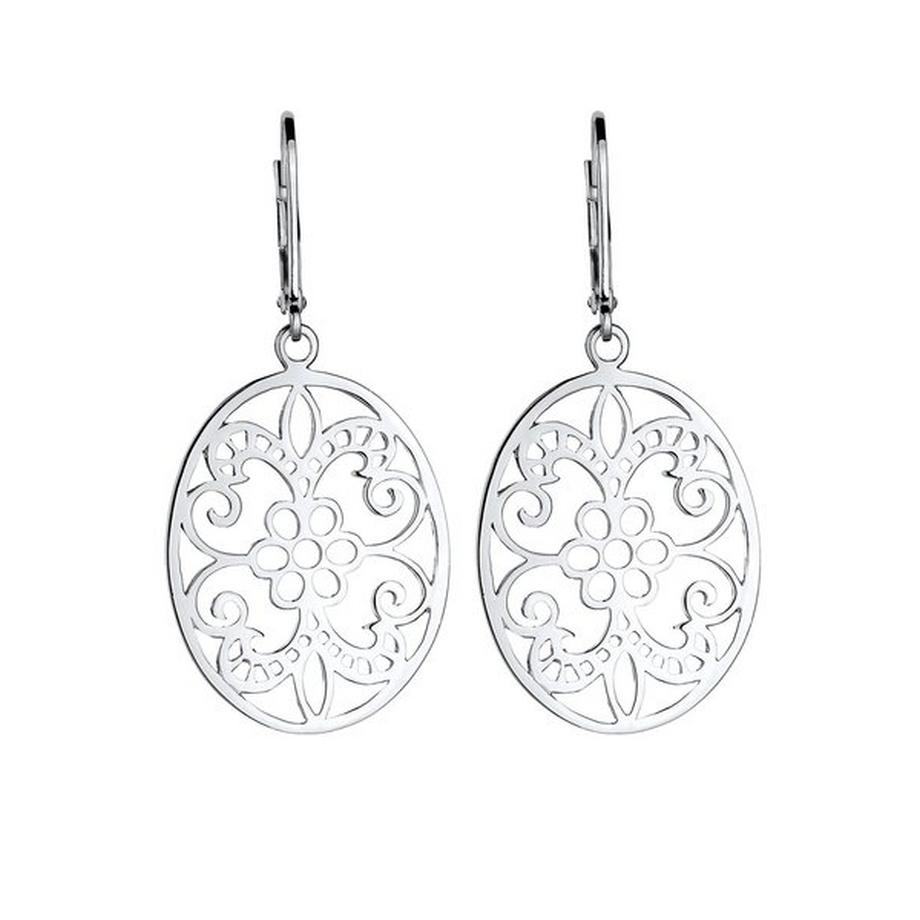 Elli  Boucles d'Oreilles Ornement Floral 