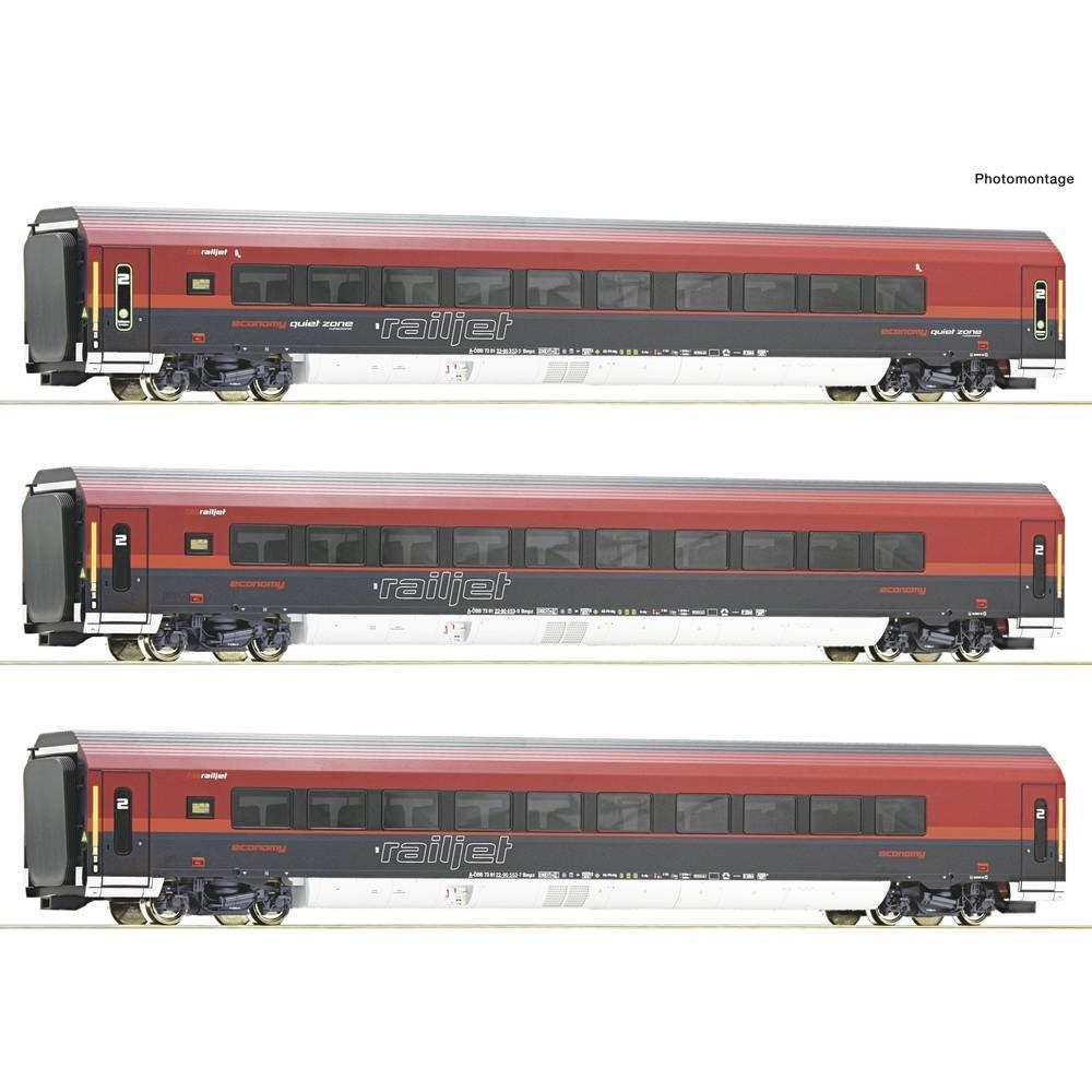 Roco  H0 3er-Set Railjet der ÖBB 