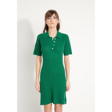 AVA 17 Robe en maille côtelée - 100% cachemire déjaugé