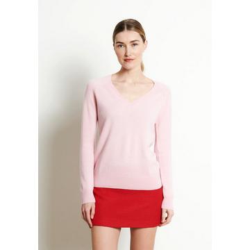 Maglione LILLY 6 con scollo a V - 100% cashmere