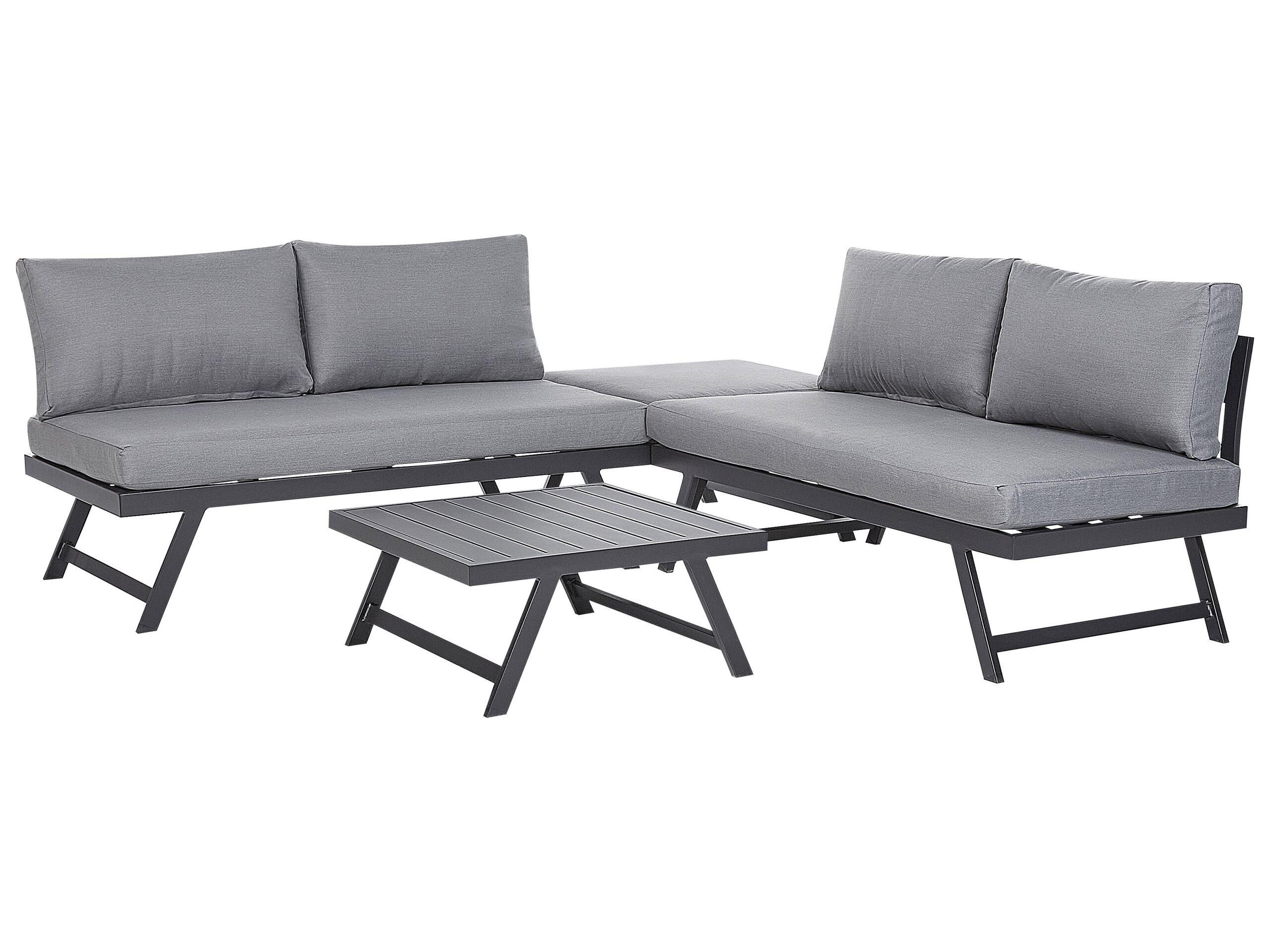 Beliani Lounge Set aus Aluminium Modern COCCORINO  