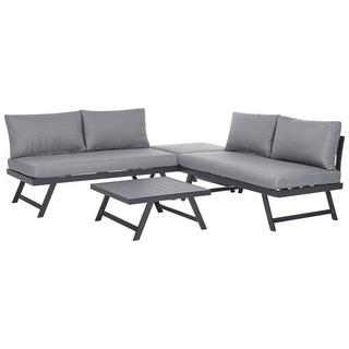 Beliani Lounge Set aus Aluminium Modern COCCORINO  