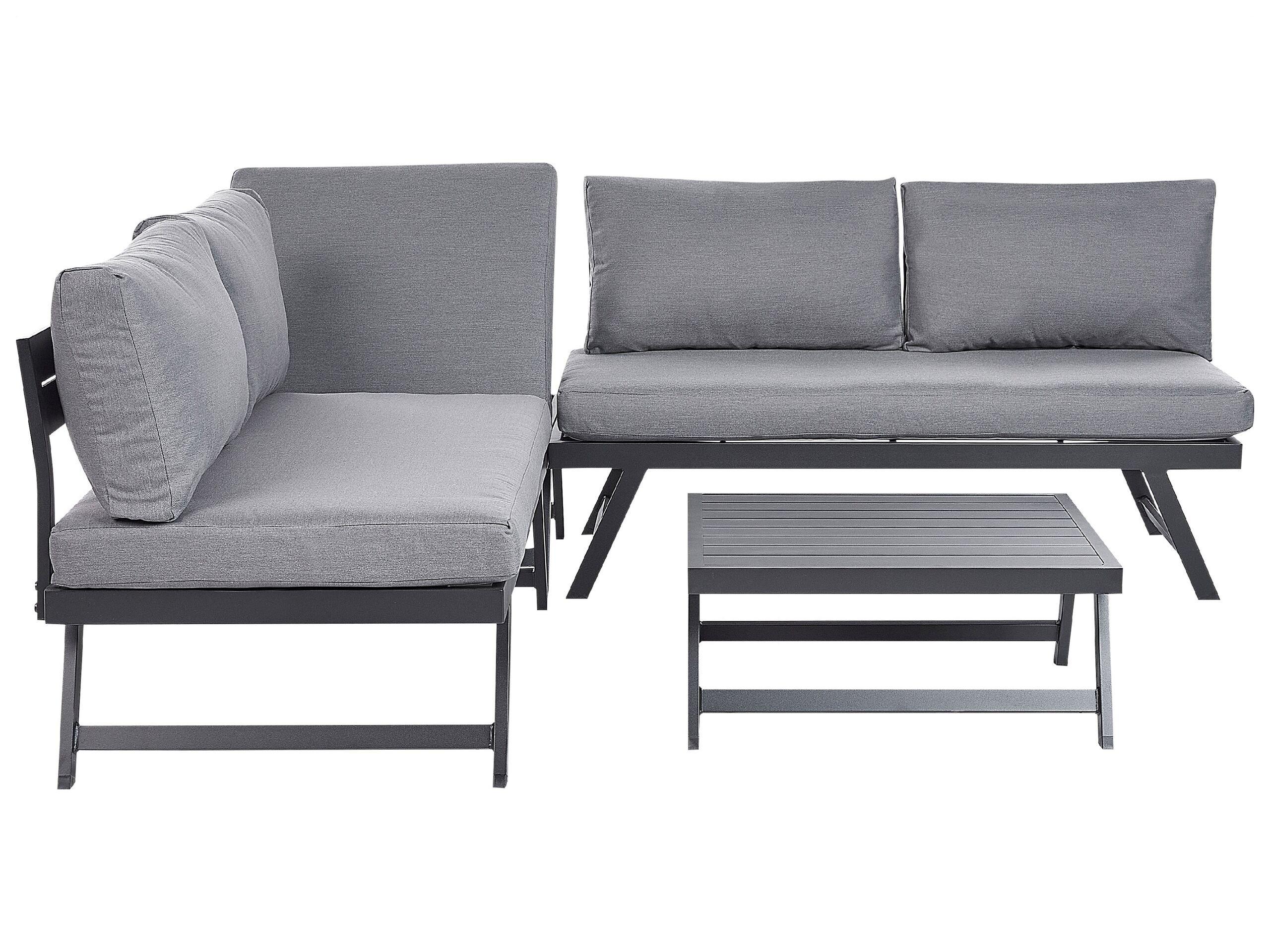 Beliani Lounge Set aus Aluminium Modern COCCORINO  