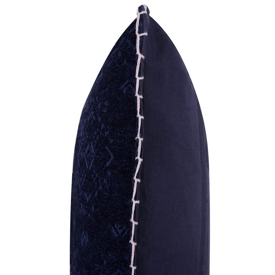 Beliani Coussin en Soie artificielle Boho MELUR  